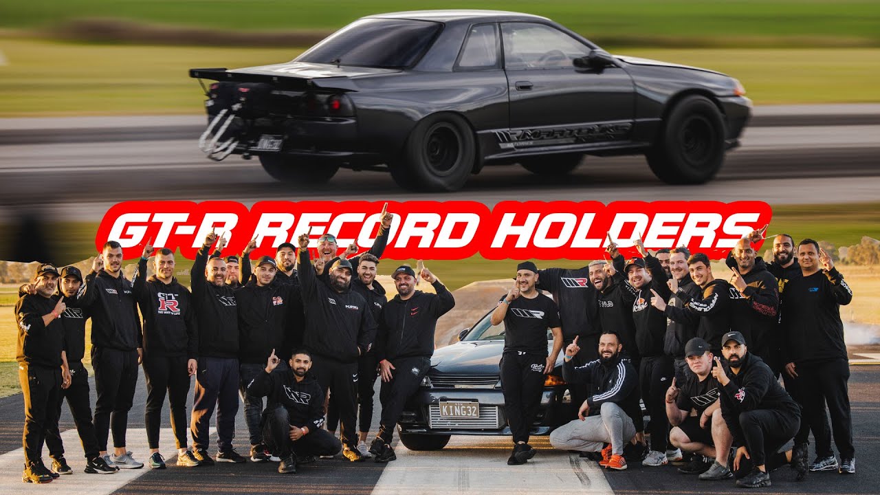 GT-R Challenge Record Holders at Cootamundra Airport - The Quickest True Street GT-Rs on the Planet