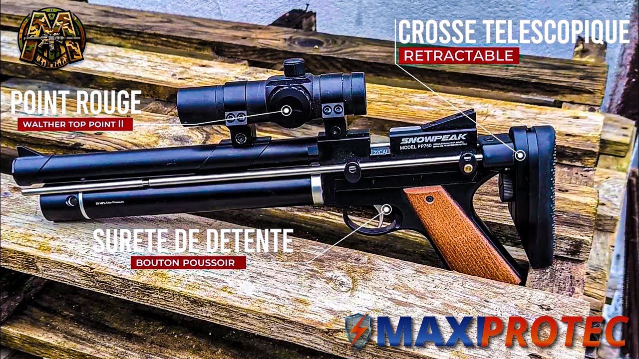 Snowpeak PP750 5.5 mm PCP ! Une valeur sûre ! un budget moindre !
