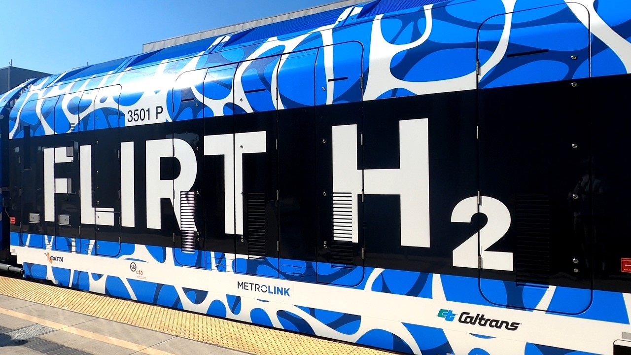 The First Hydrogen Powered Passenger Train in the United States