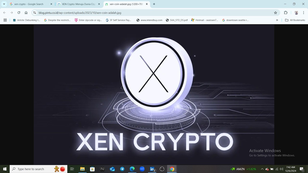 XEN CRYPTO следует примеру своего старшего брата Биткоина 🔥
