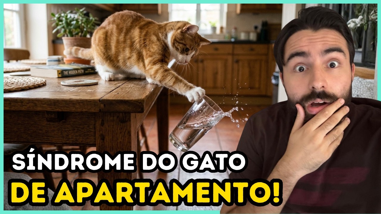 Se o Seu Gato Faz ISSO, Ele Tem SÍNDROME DO GATO DE APARTAMENTO!