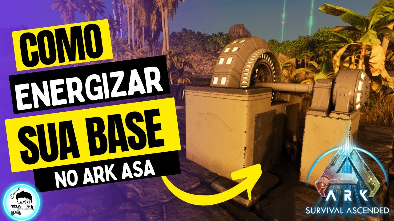 MUDOU E FICOU INCRIVEL DEMAIS A ENERGIA DO GERADOR EM ARK ASCENDED  E NOVAS DICAS  #ASA
