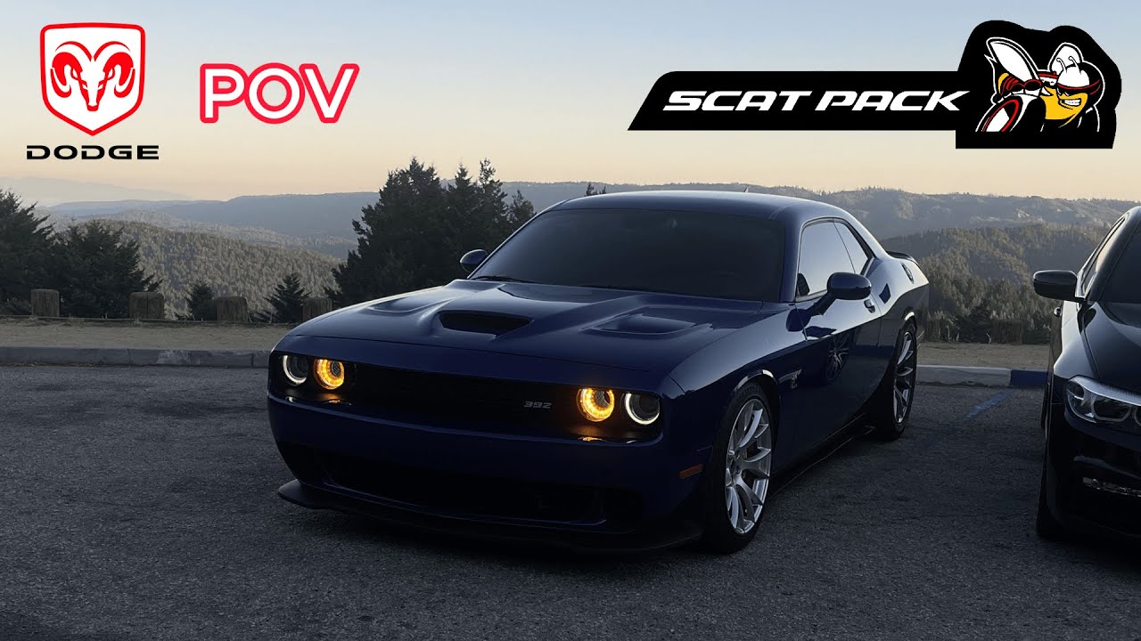 Scat Pack Challenger 2021 | POV Drive and SLIDING | LOUD EXHAUST | RAW AUDIO [2K] | SportMode+