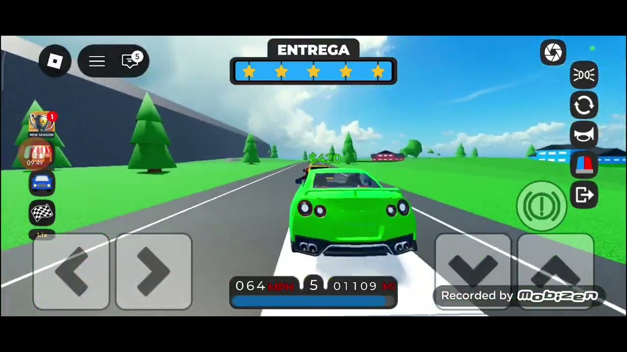 Pegando um carro dos mais rápido 