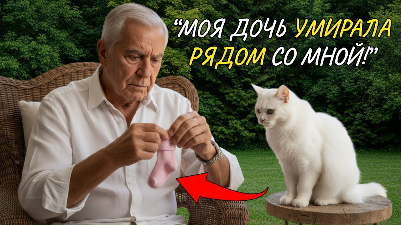 КОШКА СПАСЛА его внучку от смерти в сарае. Розовый носок изменил их жизнь навсегда. Реальная история