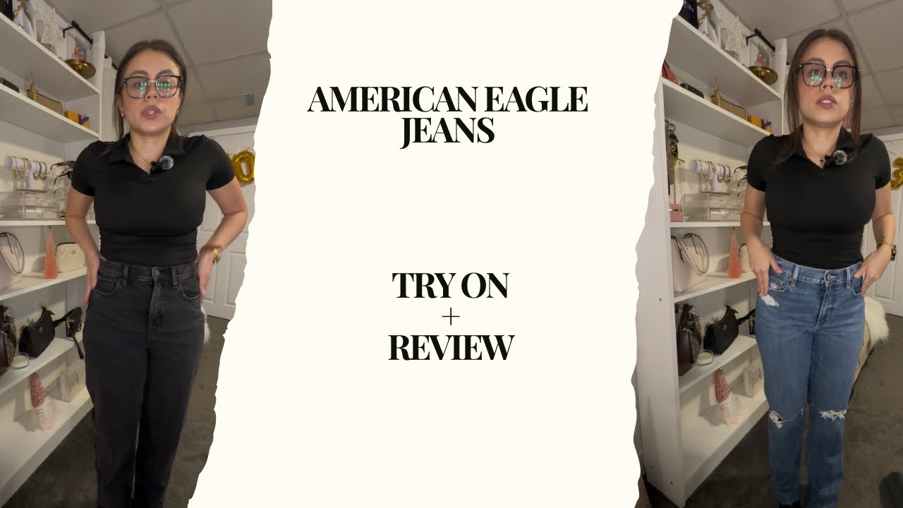 American Eagle Jeans Try On