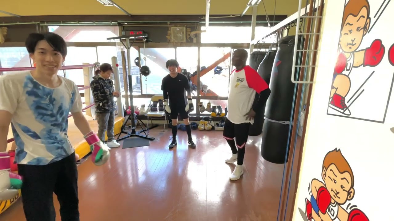 【ボクシングジムUNO】260301 ムジブ先生レッスン サンドバッグ編