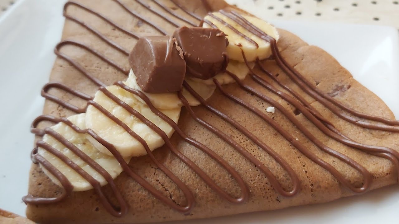ليكراب بذوق الشكولا والبنان 🍌🍌🍫🍫 يهبلو مقرمشين وخفاف