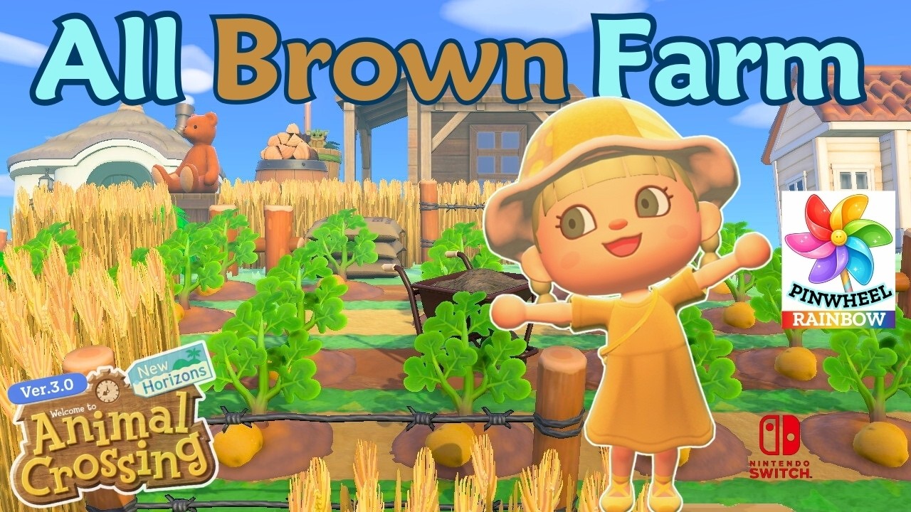 Pinwheel Rainbow Island | Building the Ultimate Potato Farm (3.0 Update) 🥔 New Island ACNH 2026