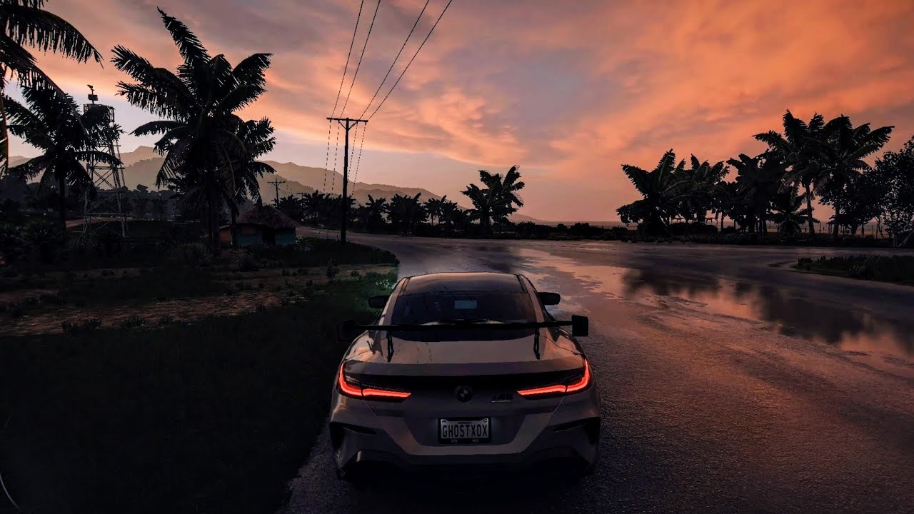 FORZA HORIZON 5 | BMW M8 COMPETITION | PXN V9 GEN2 STEERING WHEEL GAMEPLAY | GHOST