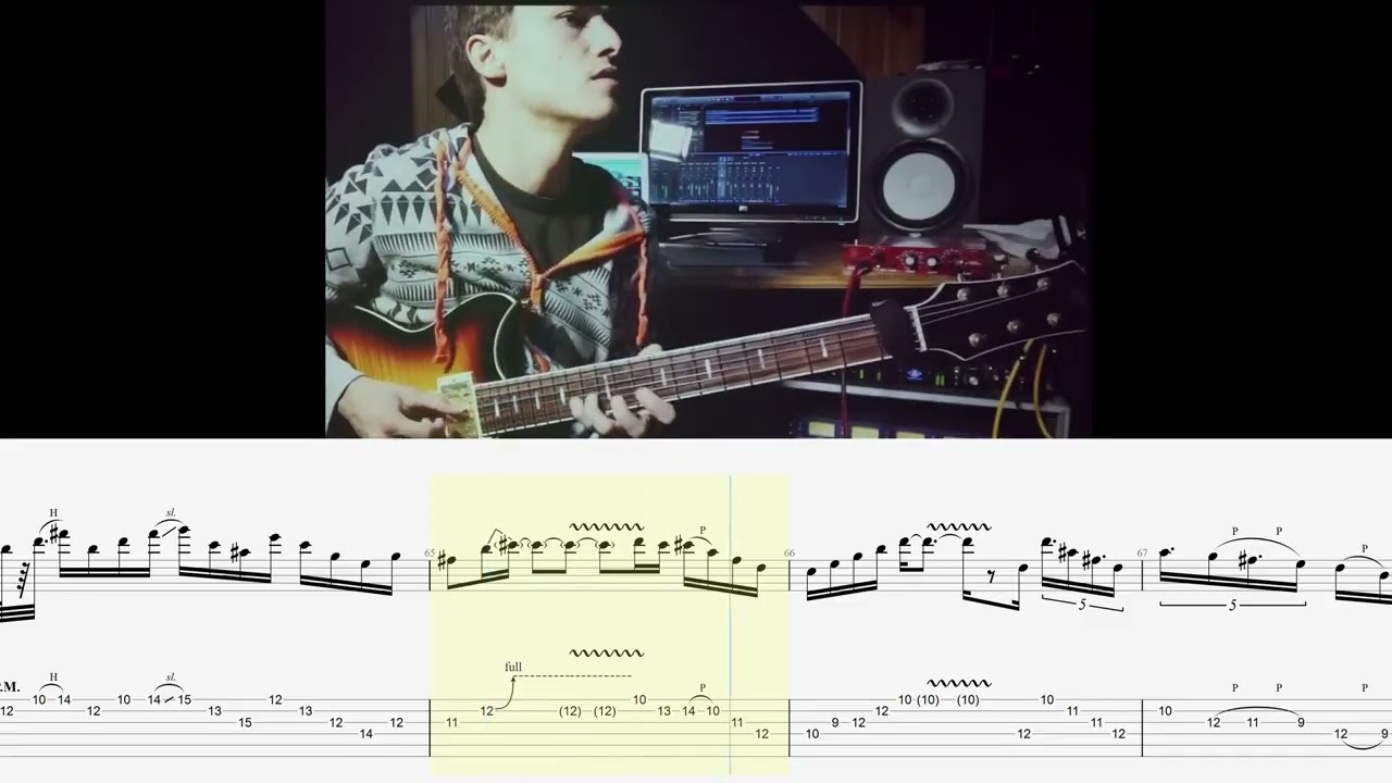 Matteo Mancuso TAB - playing Room 335 (by Larry Carlton #tabs)