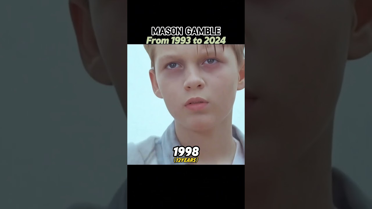 MasonGamble through the years #evolution #thenandnow #edit