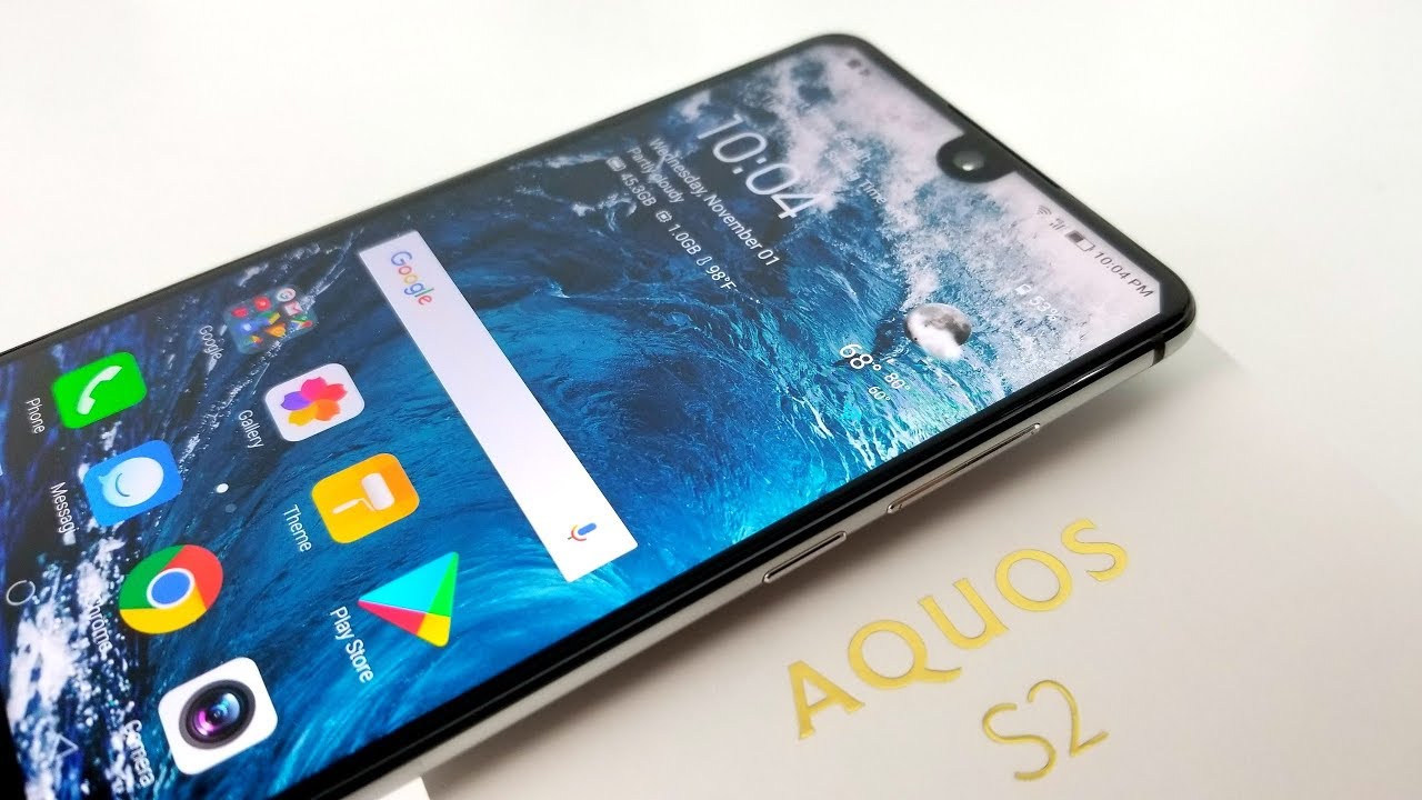 Sharp Aquos S2 - 12 МП 4K - Snapdragon - 4 ГБ/64 ГБ - Безрамочный дизайн - NFC - Быстрая зарядка!