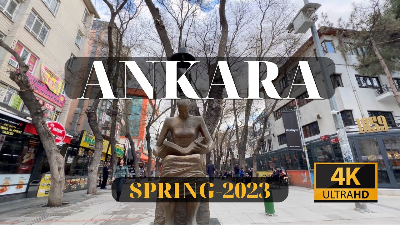 Ankara, Turkey 🇹🇷 4K Walking Tour