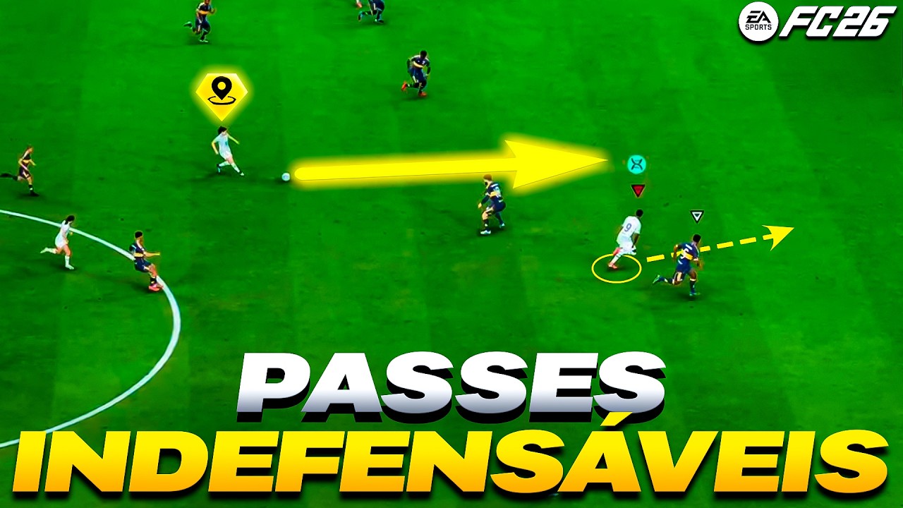 Domine os PASSES mais FORTES do jogo💪 34 técnicas explicadas (Guia definitivo PASSE no EA FC 26)