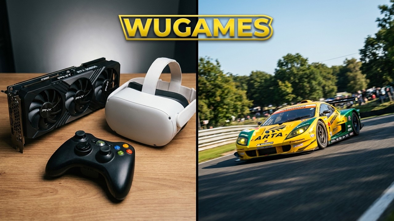 ASSETTO CORSA VR - Autobacs ARTA Garaiya / Cadwell Park Circuit - PC GAMER & VR