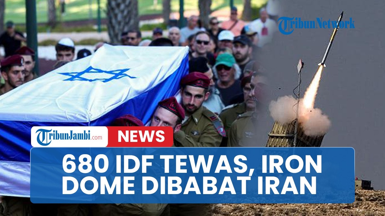🔴Iran Makin Marah! 680 IDF Dibuat Tewas hingga Iron Dome Dibabat Habis Saat Bombardir Israel