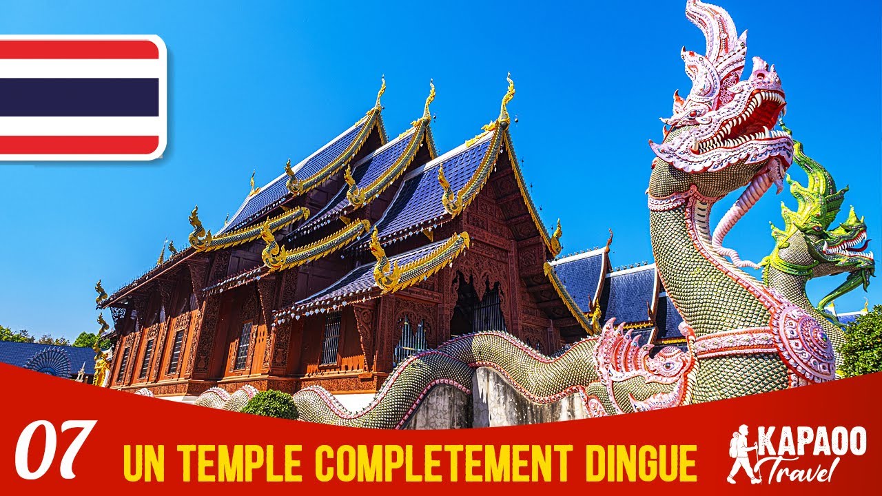 Un temple COMPLETEMENT DINGUE près de CHIANG MAI ! (THAILANDE VLOG 07)