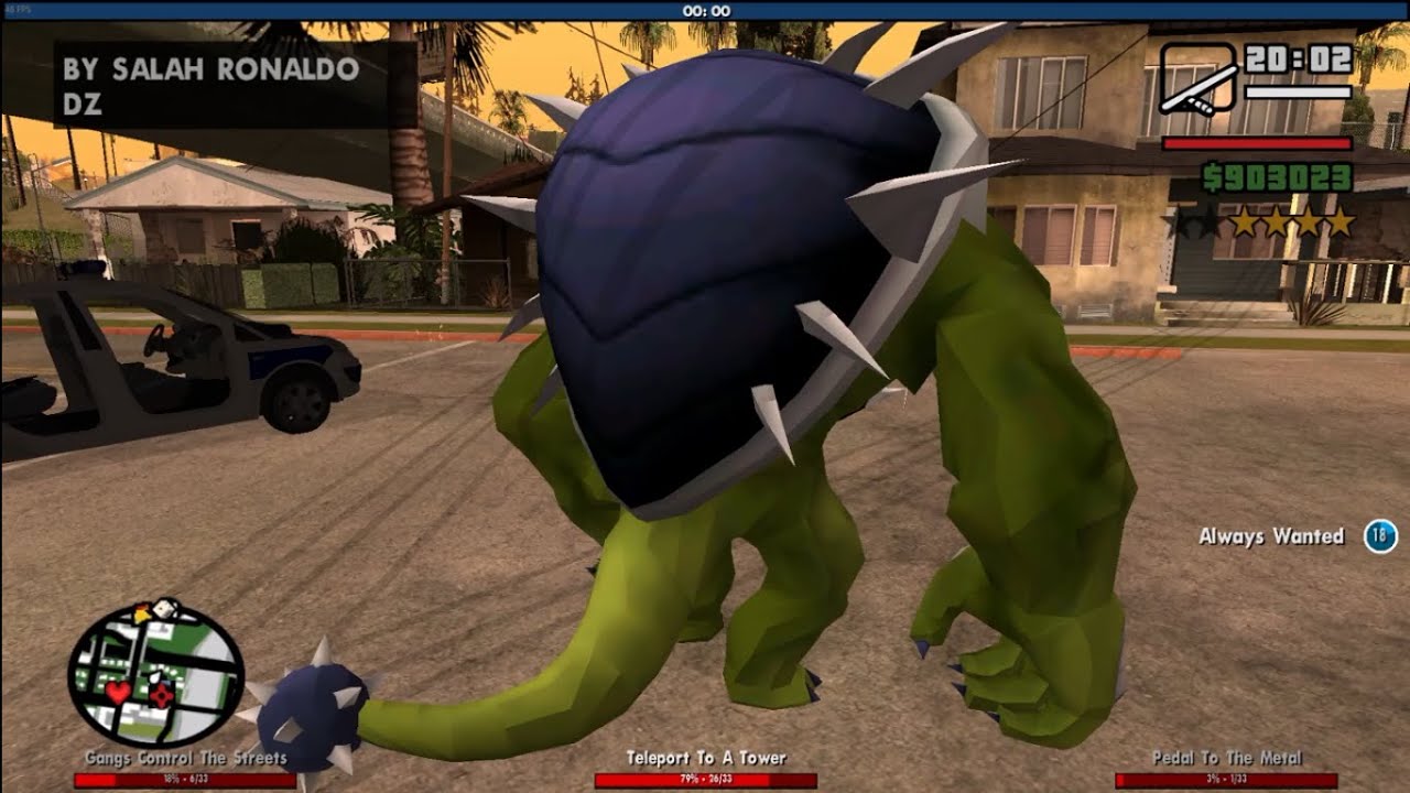 ne olduğu bilinmeyen kanal modlarla gta san andreas'ın içinden geçiyor-bölüm 2