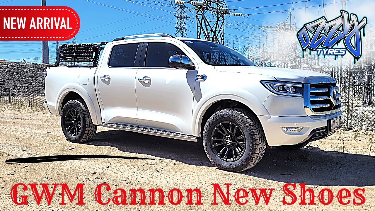 GWM Cannon on Hussla Ambush Wheels - Yep the Cannon has got some New Shoes - Review Time!