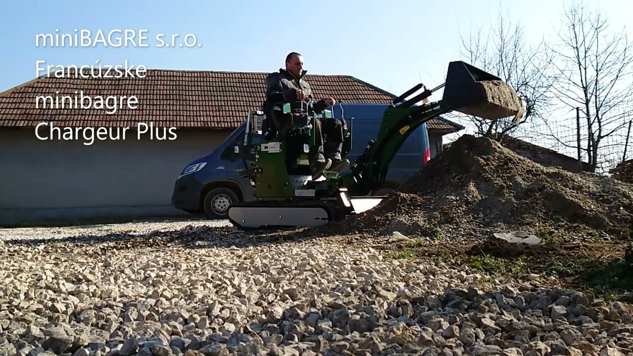 Minibager Sphinx P+ nakladacia lyžica