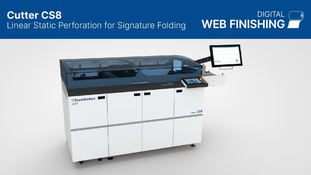 Cutter CS8 -&nbsp;Linear Static Perforation for Signature Folding | Hunkeler AG