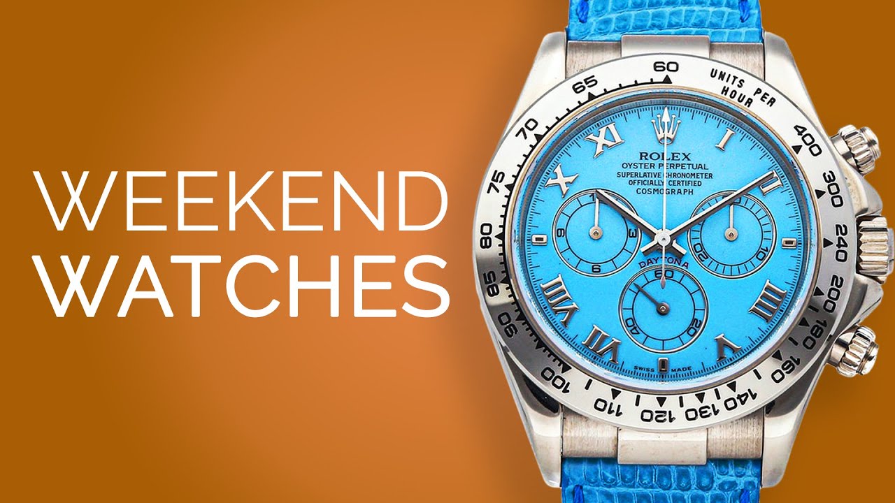 Rolex Daytona BLUE / White Gold: IWC Pilot's Watch: F.P. Journe & Luxury Watches to Buy
