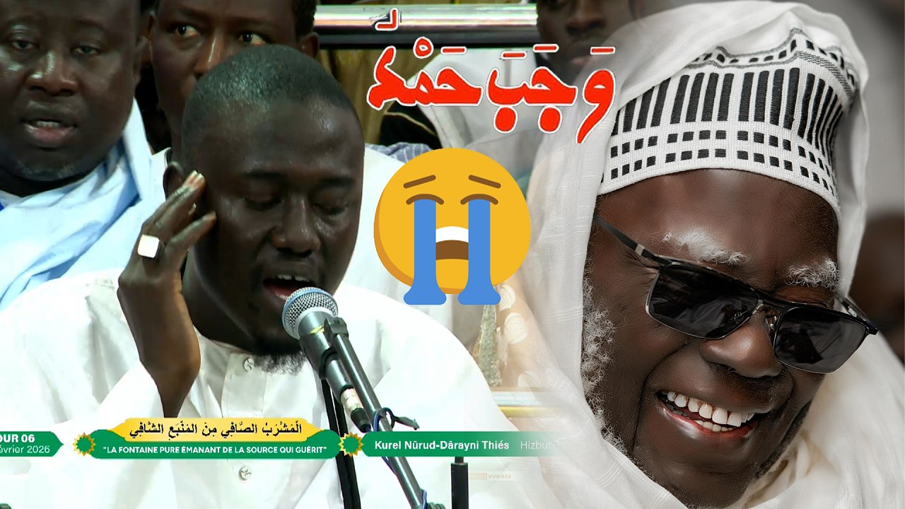 😭Thiey!  Wadiaba hamdou Kurel Nourou Darayni Hizbut Tarqiyyah Thiès 6e Jour Ramadan 1447/2026