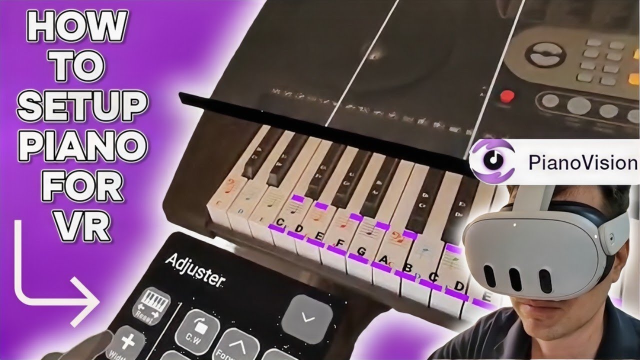 Как настроить клавиатуру в PianoVision
