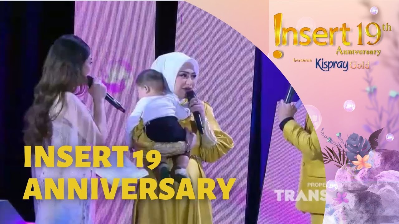 Selamat Nathalie Holscher Dan Baby Adzam Sebagai Favorite Mom & Baby | HUT INSERT (20/7/22)