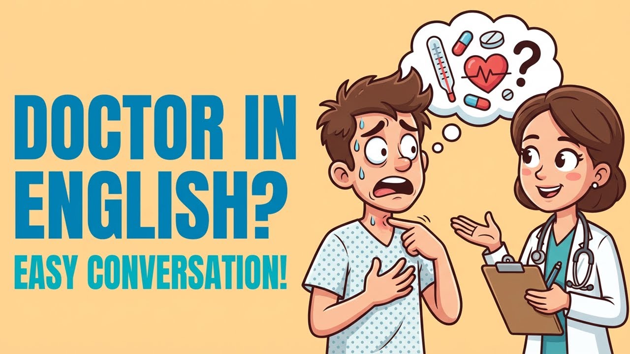 How to Talk to a Doctor in English Conversation Practice (Beginner A1–A2)