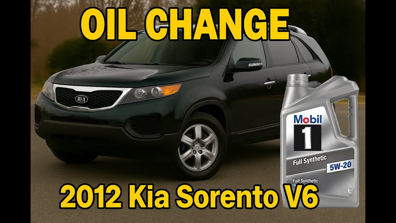 2012 Kia Sorento Oil and Filter Change