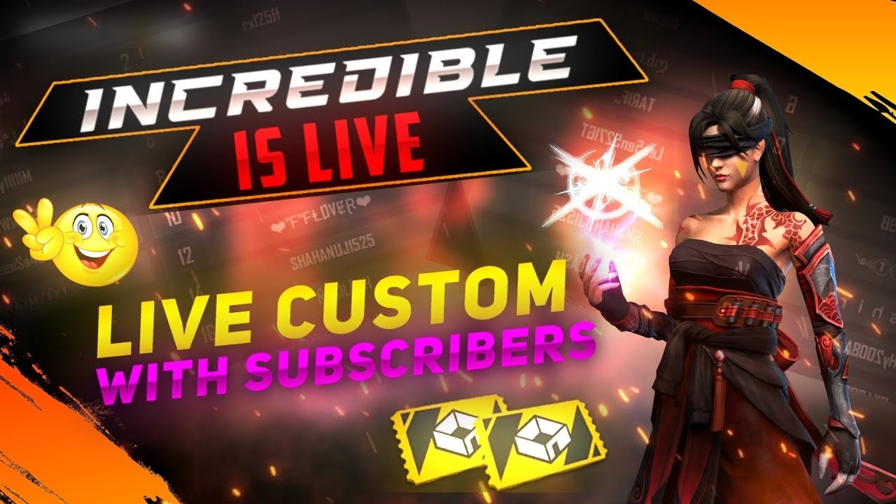 FREE FIRE LIVE CUSTOM ROOM | FF LIVE GIVEAWAY ? 🗿 ❤️ #freefire #fflive #freefire