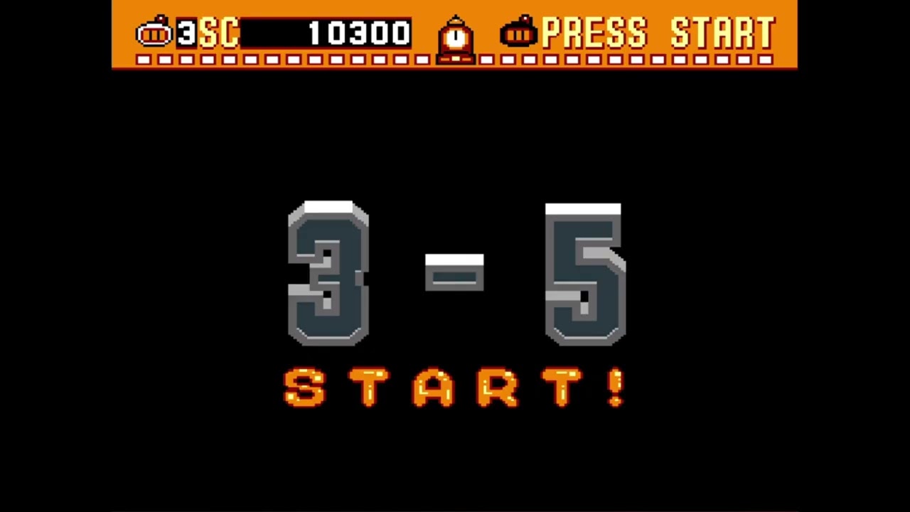 Super Bomberman game 1 (3/6)