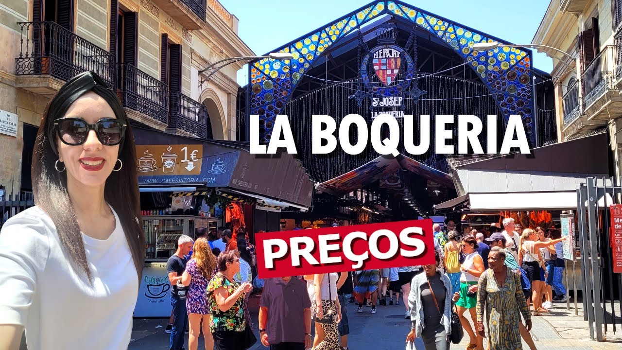 Quanto custa comer no mercado de La Boqueria de Barcelona? DICAS! - Turismo em Barcelona