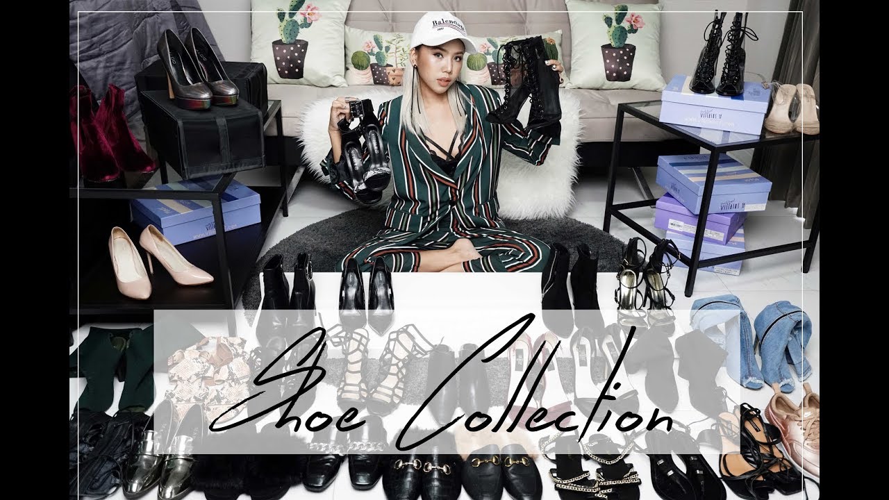 Shoe Collection 2017 l เปิดกรุรองเท้า 30 คู่!! มันเยอะมว๊ากกก พร้อมบอกพิกัด!! #gallegallestyle