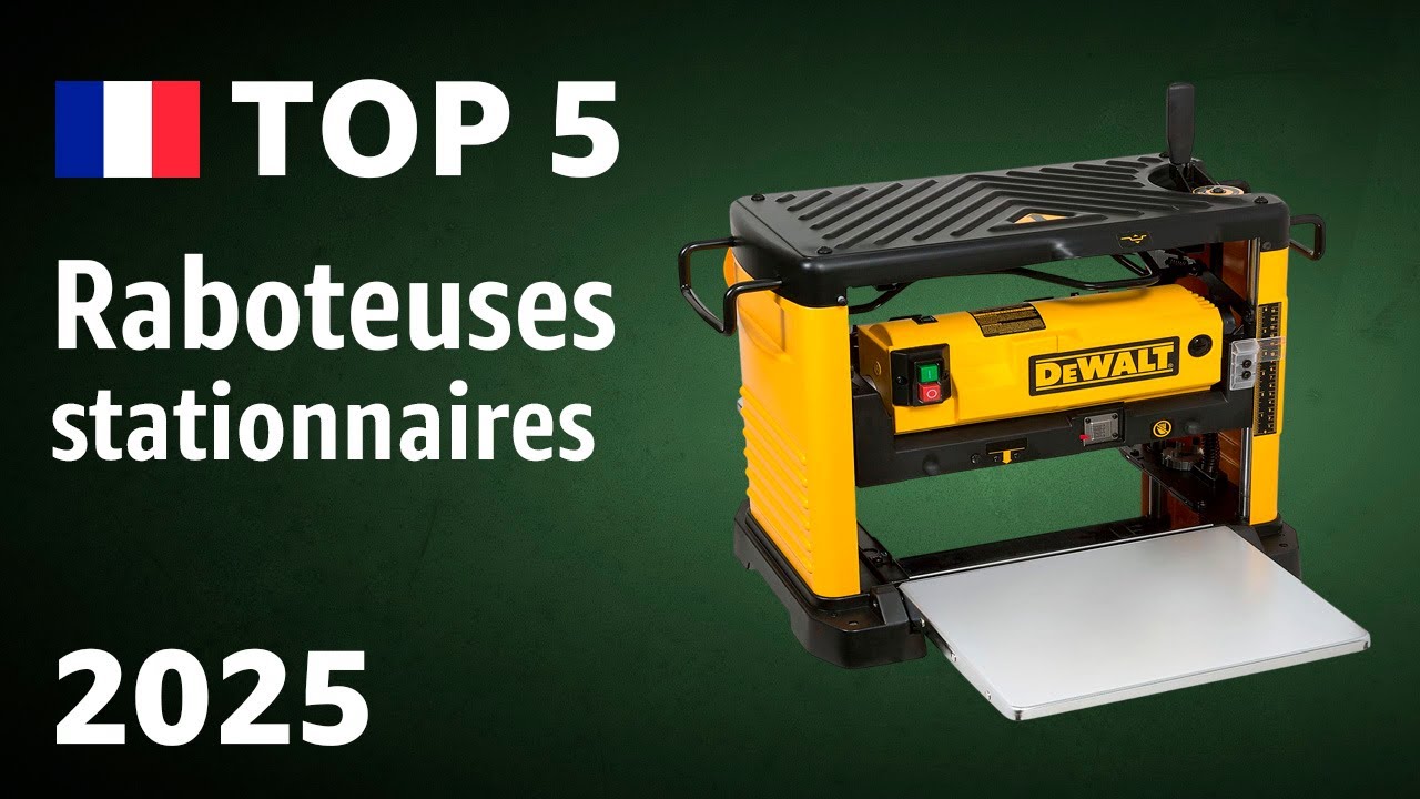 TOP&mdash;5. Meilleures raboteuses stationnaires. Test & Comparatif 2025