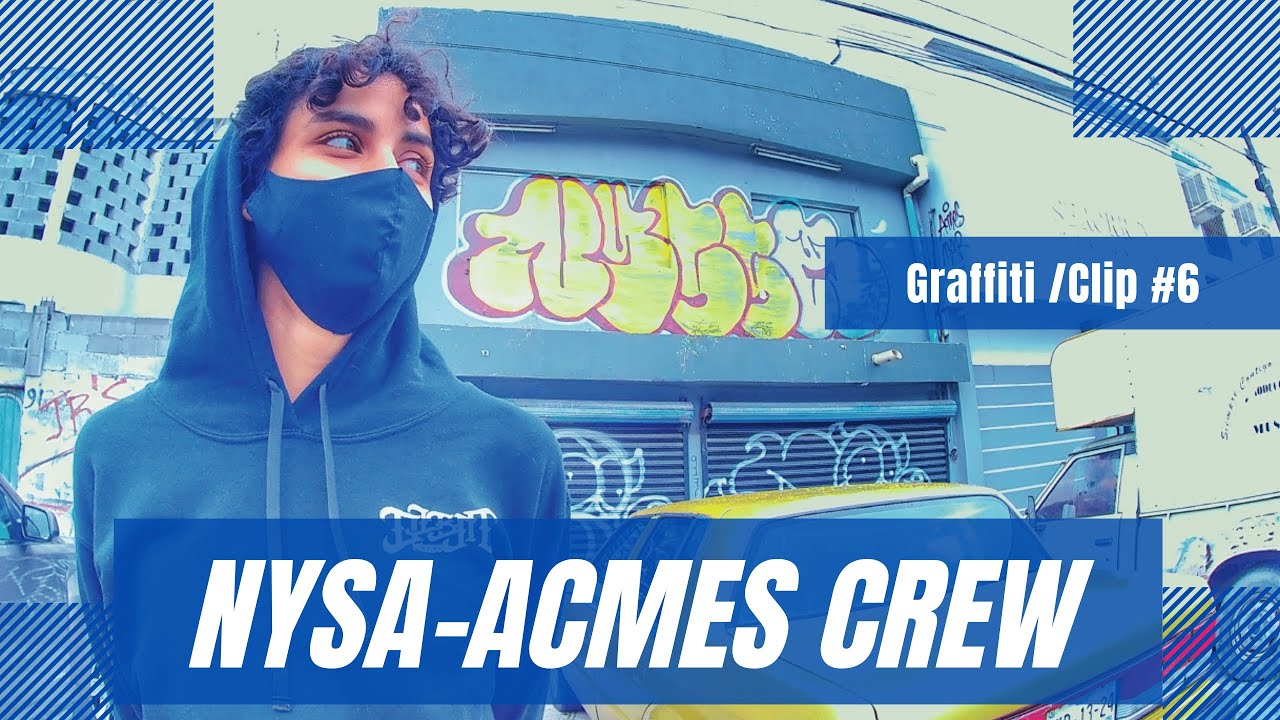 Graffiti /Clip # 6 Nysa  - Acmes Crew  / Ser mujer en el graffiti