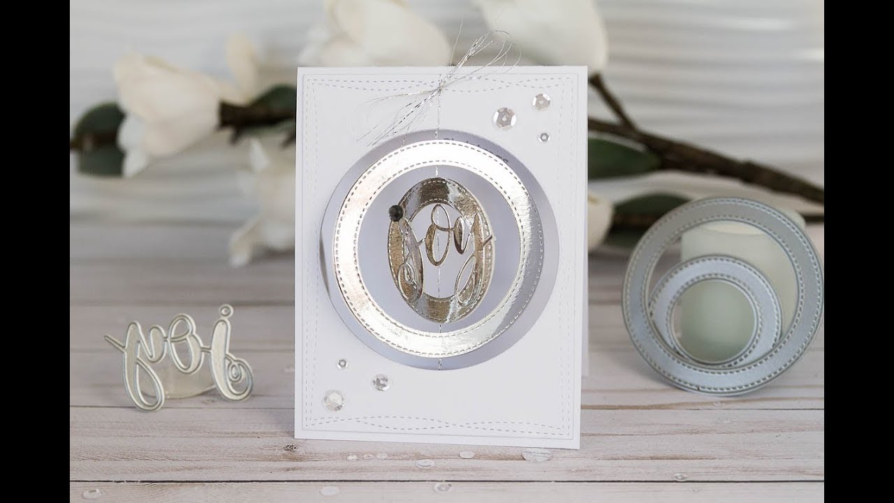 Quick Interactive Ornament Spinner Card