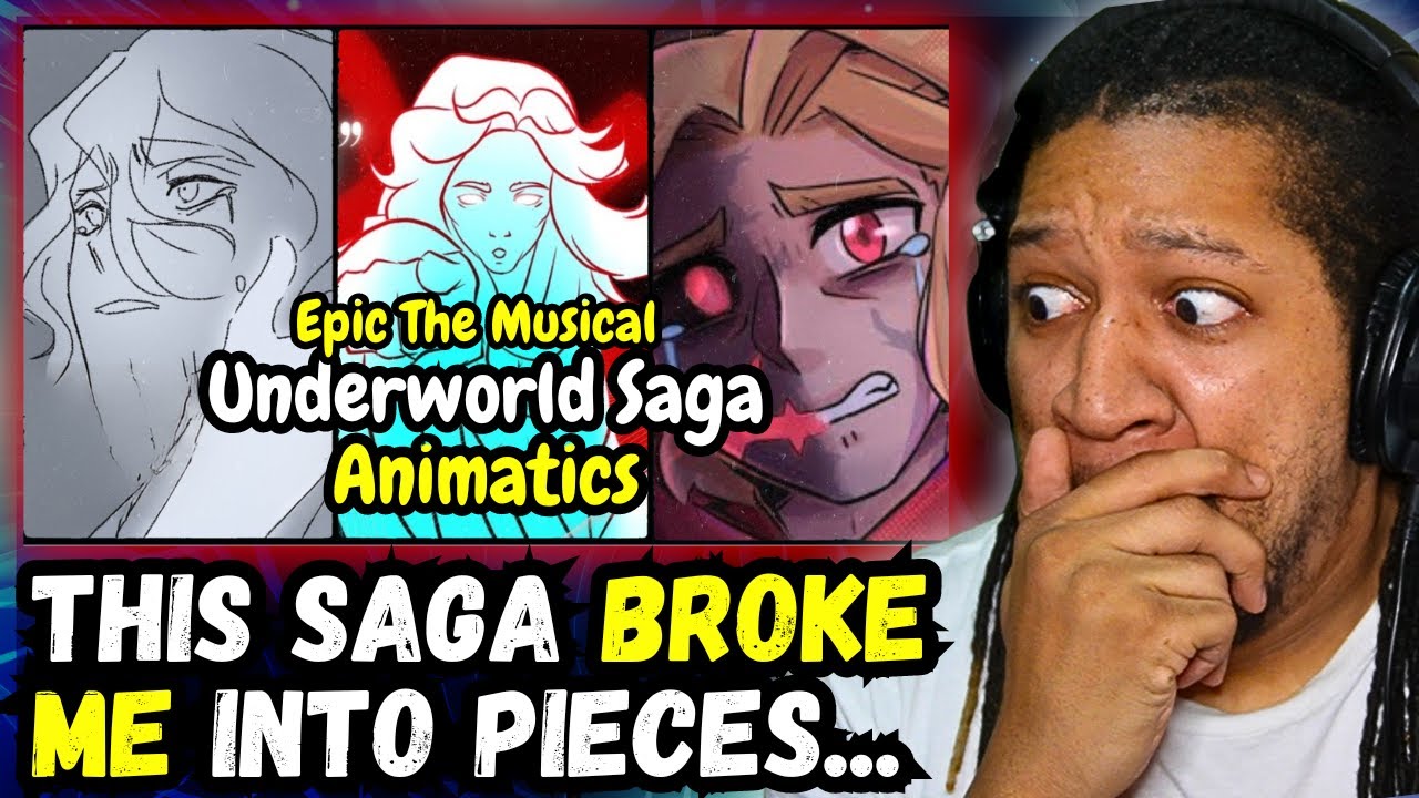 Reacting to EPIC: The Musical - The Underworld Saga (Animatics)