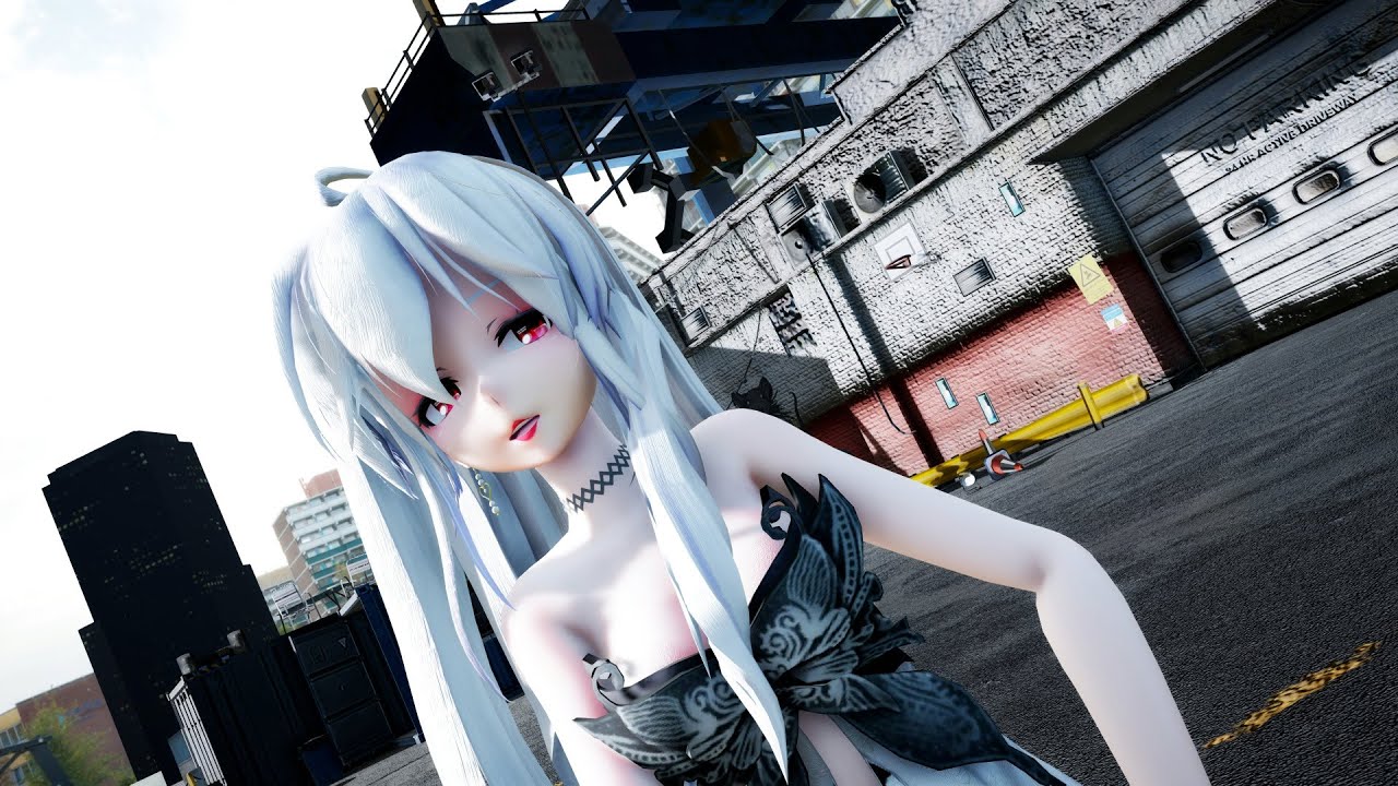 【MMD】　『唱』　TDA Yowane Haku