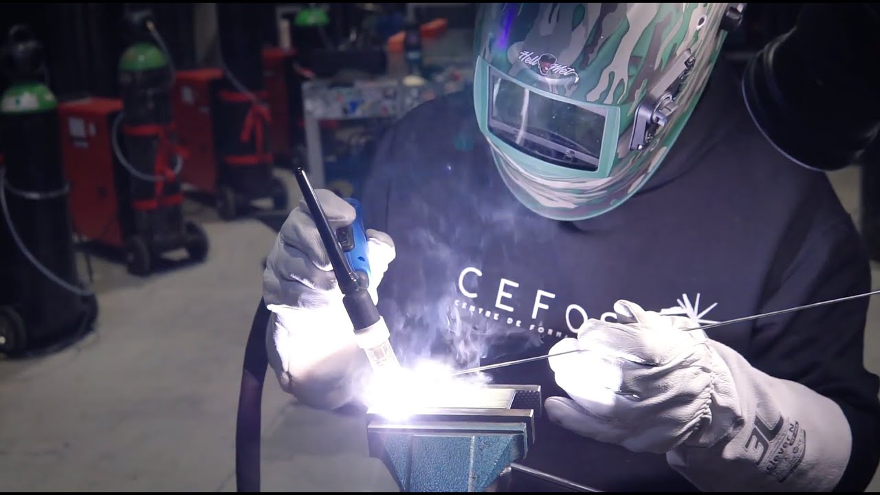 Como soldar aluminio con un TIG AC/DC, máquina de soldar SOLTER (parte 1 de 2)