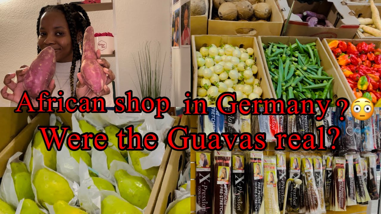 Things you can find in Afroshop in Germany || Portia Rufu #zimbabweanyoutuber