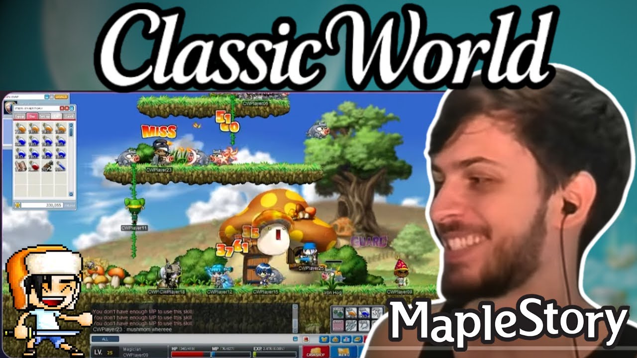 Maplestory CLASSIC WORLD anunciado! A volta do OLDSCHOOL