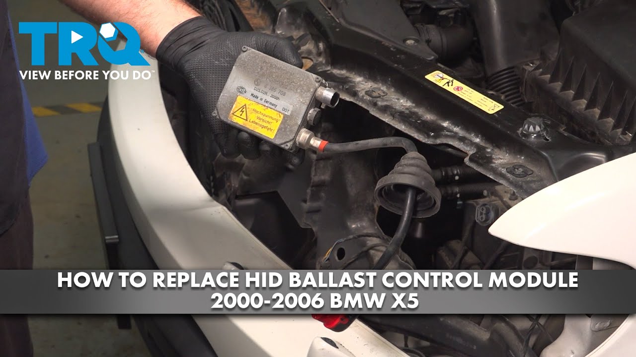 How to Replace HID Ballast Control Module 2000-2006 BMW X5