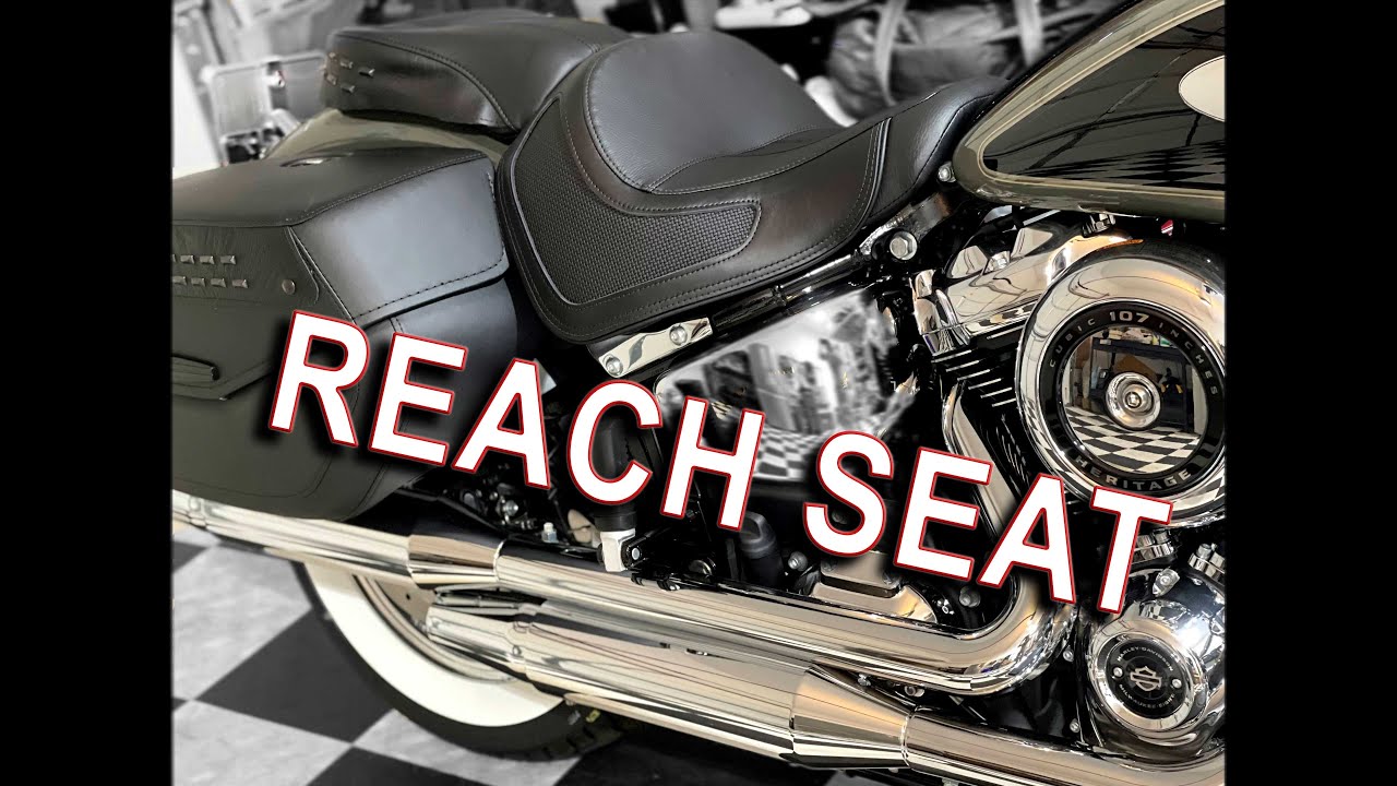 Harley Davidson Reach Solo Seat Install on 2021 Heritage Classic