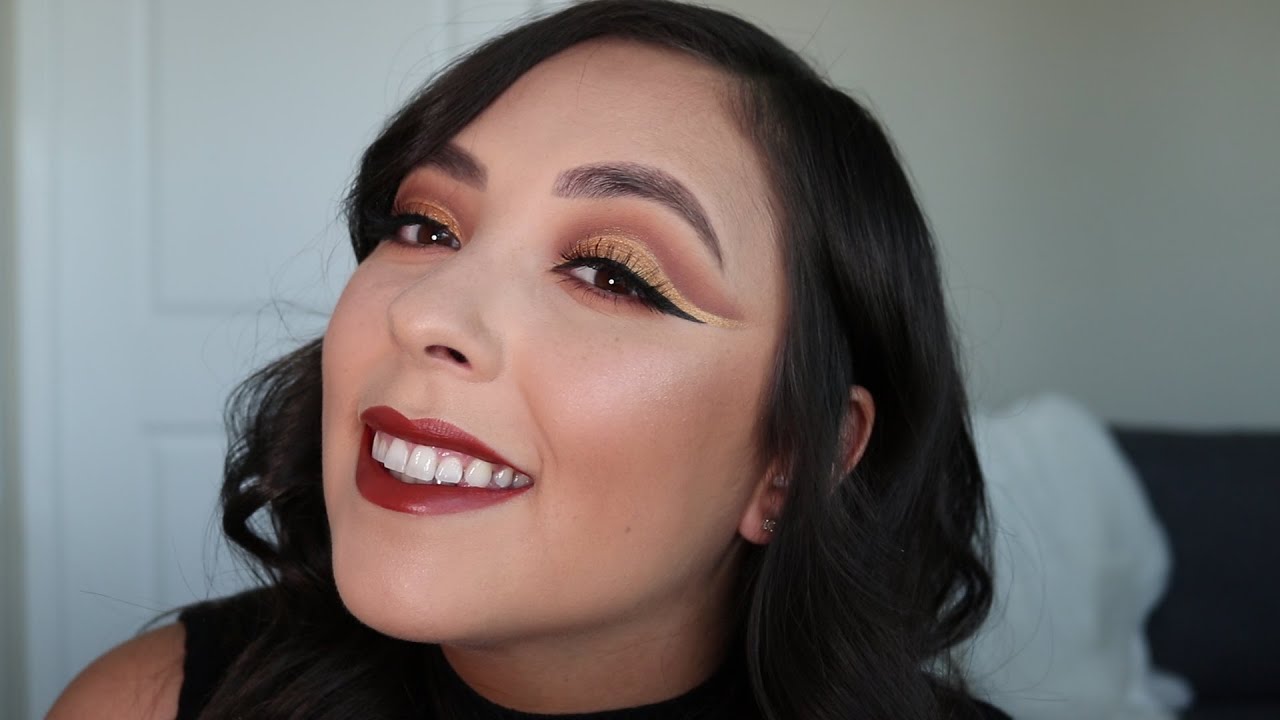 RETRO CUT CREASE WITH WINGED LINER | Alyssa Lucero Chavez