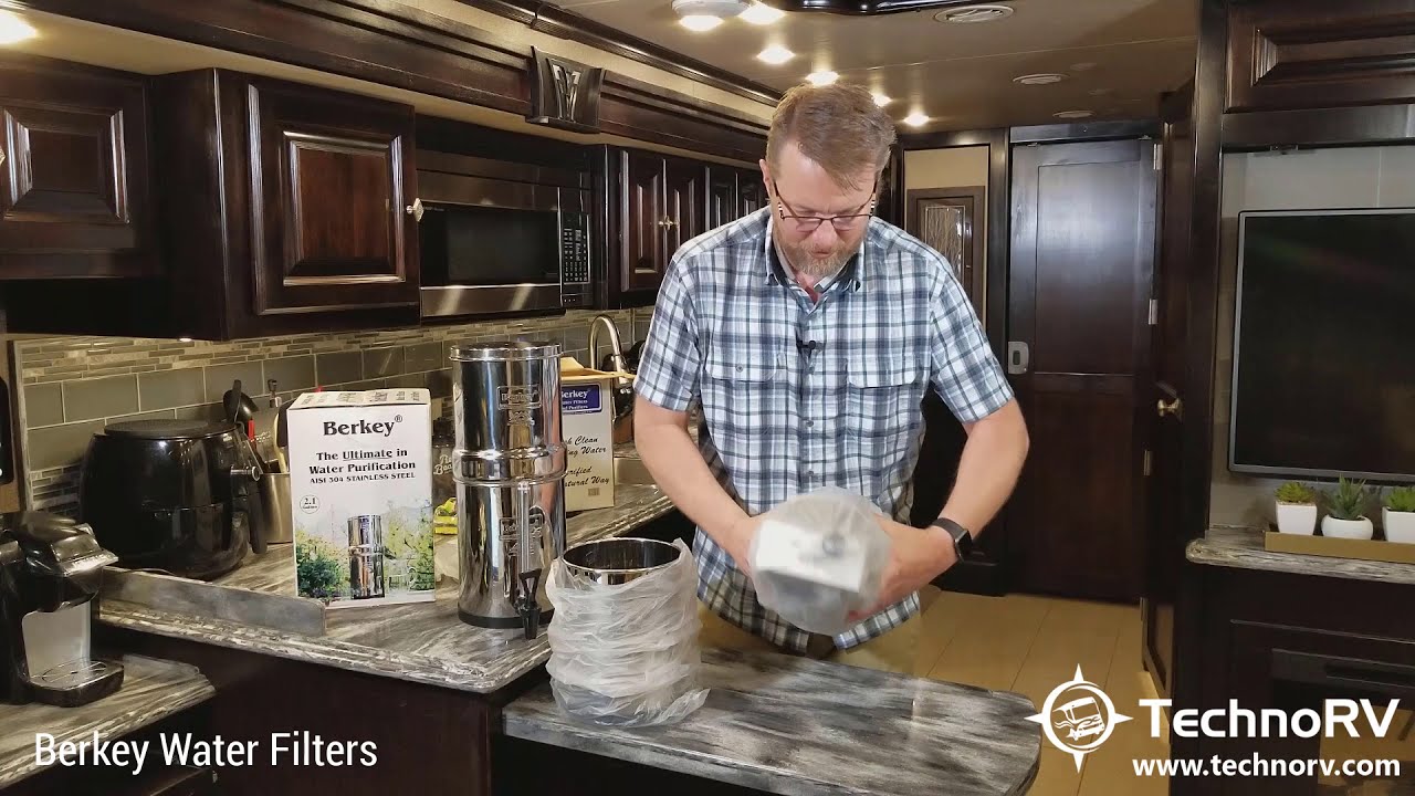 The Best RV Water Filter: Berkey Water Filters