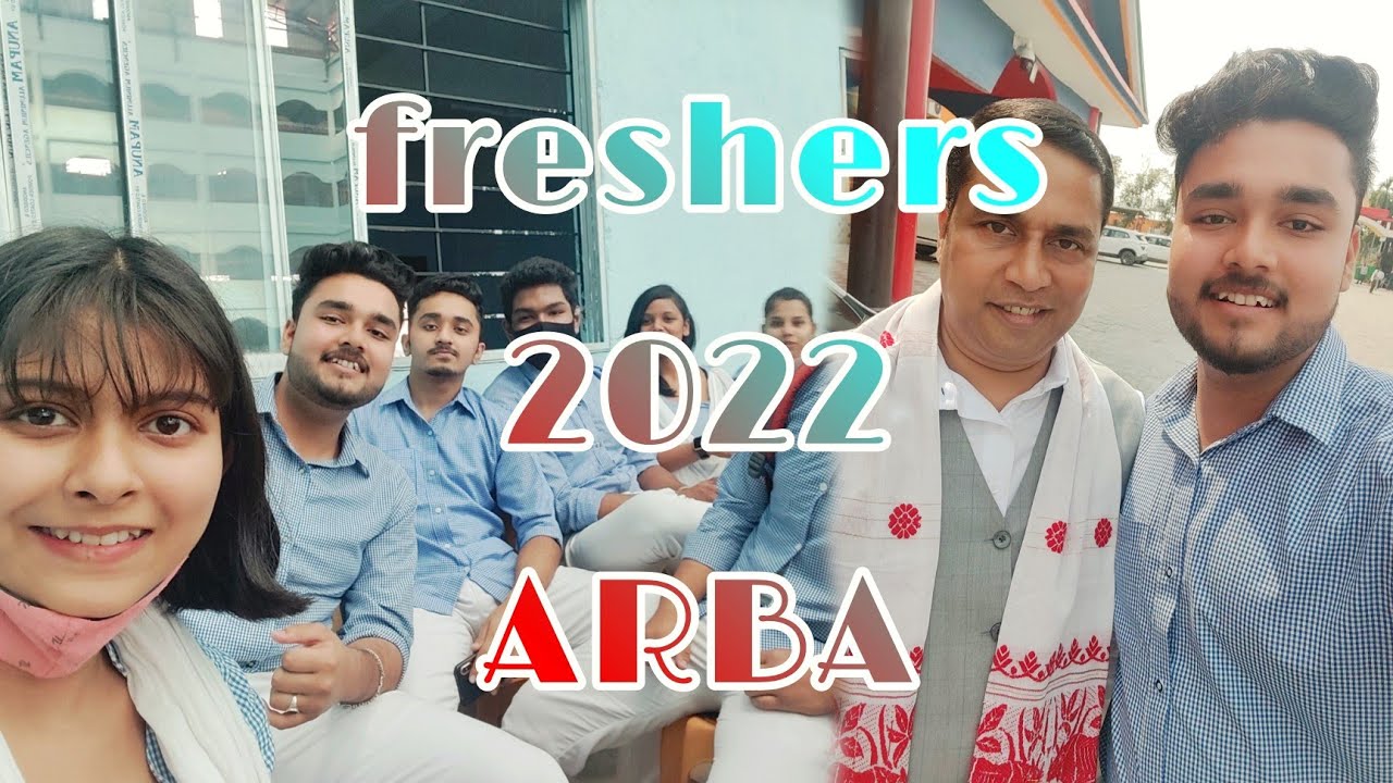 Freshers 2022 ARBA ✨।। devapratim vlogs ।।