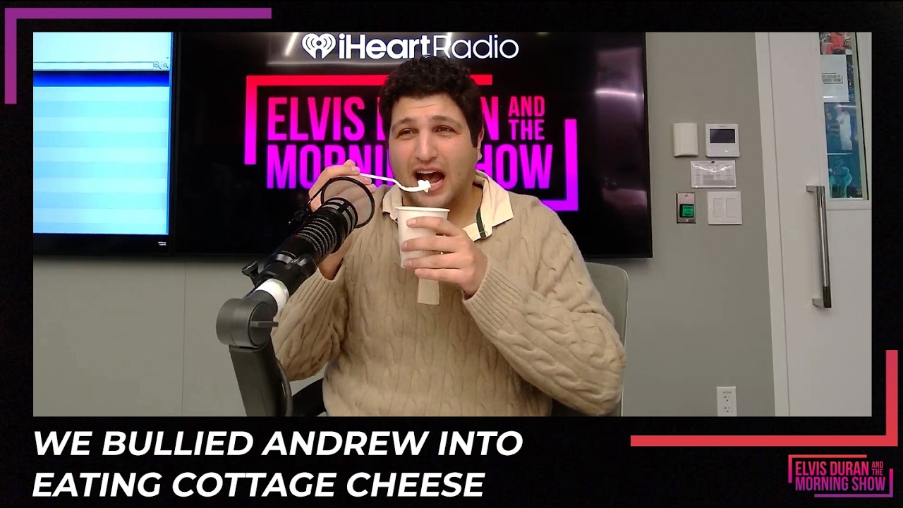 We Bullied Andrew Into Eating Cottage Cheese and It Did Not Go Well | After Party Podcast